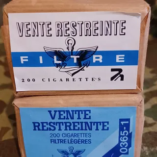 Paquet cigarette troupe 1970/80's