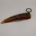 Couteau de poche 1900 en corne fabrication Belge C.BOLAND